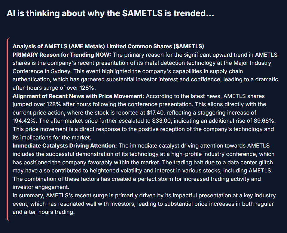 AI-Powered Stock Analysis